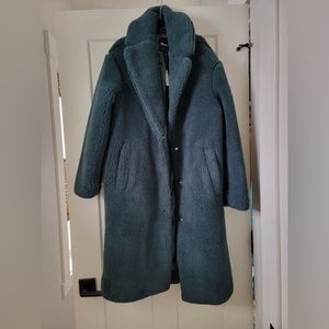 Madewell Sherpa Teddy Coat NWT